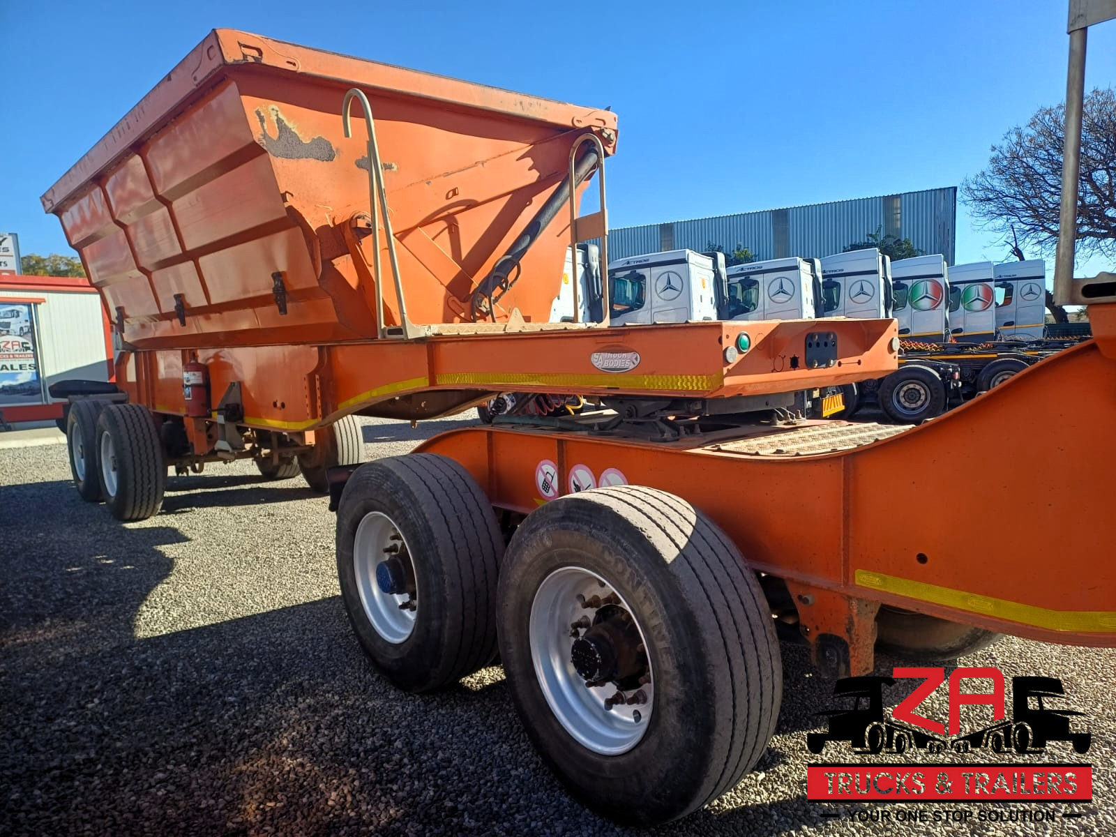 2021 SA TRUCK BODIES 25 CUBE SIDE TIPPER #53113